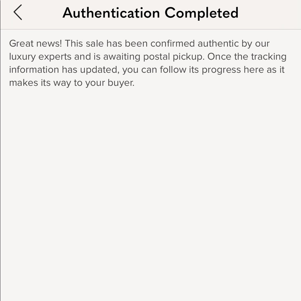 Authentication complete - Picture 2 of 2